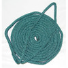 1/2 x 20 Ft Forest Green Double Braid Nylon Mooring and Docking Line for Boats