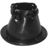 T-H Marine 3 Inch UV-Resistant Vinyl Cable Boot for Boats, Black