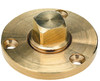 Cast Bronze Garboard Drain Plug for Boats - Fits 1 Inch Diameter Hole