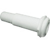 T-H Marine Straight Plastic Thru Hull - 1-1/2" X-Long , White
