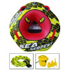 Seachoice 50 x 48 Inch 1 Rider Sea Serpent Open Top Towable Tube Bundle Boats