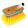 Seachoice 6 Inch Wood Deck Brush with Bumper, Soft Bristles