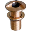 Groco High Speed Threaded Thru Hull with Nut, 2" NPS Pipe - Bronze