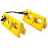 Seachoice Outboard Hydraulic Steering Steer Lock Clips - High Visibility Yellow
