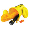Bailer Safety Kit for Boats with Bailer, 50 Ft Line, Whistle and LED Flashlight