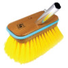 Seachoice 6 Inch Wood Deck Brush with Bumper, Medium Bristles