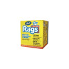 Scott Rags-In-A-Box White Disposable Cleanup Rags - Box of 200 Rags