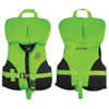 Green Evoprene Infant Sized Type II Multi Sport Vest for Boats and Water Sports