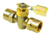 1/4 Inch NPT Male and Female Threaded Ports Fuel Shut Off Valve for Boats