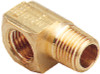 3/8 Inch NPT Male and Female Threaded 90 Degree Elbow Brass Fuel Fitting