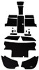 Complete Mat Kit for Sea-Doo 2004-2011 Speedster 200/Speedster Wake