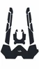 BlackTip JetSports Traction Mats For Sea-Doo 2018/2020 RXT 230 GTX 230/300