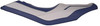 BlackTip Jetsports Seat Cover for Sea-Doo GTI GTI SE Wake 130,155 2009-2010 (Dark Red)