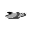 BlackTip Jetsports Seat Cover for Yamaha WaveRunner FZR 2012-2016 (Gray/Deep Blue)