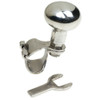 Clamp On Stainless Steel Steering Wheel Turning Knob for Boats