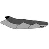 BlackTip Jetsports Seat Cover for Yamaha WaveRunner SUV 1200 1999-2004 (Burgundy/White)