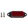 Rectangular clearance marker red Led trailer light