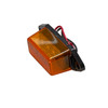 Rectangular clearance marker amber Led trailer light