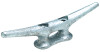 8 Inch Hot Dipped Galvanized Gray Iron Open Base Cleat for Boats and Docks