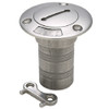 316 Stainless Steel Diesel Fuel Fill with Deck Plate Key for Boats
