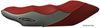 Hydro-Turf seat cover for VX, VX Deluxe, VX Sport (05-09) (Red/Gray)