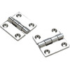 2 Pack of 2 x 2 Inch 316 Stainless Steel Butt Hinges for Boats