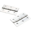 2 Pack of 3 x 2 Inch 304 Stainless Steel Butt Hinges for Boats