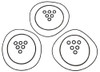 Head O-Ring Kit Fits TigerShark 3004-081 3003-227 3004-080 900 1000
