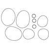 Head O-Ring Kit Fits Polaris 5410917 5412232 5410932 Genesis SLTX SLX Virage