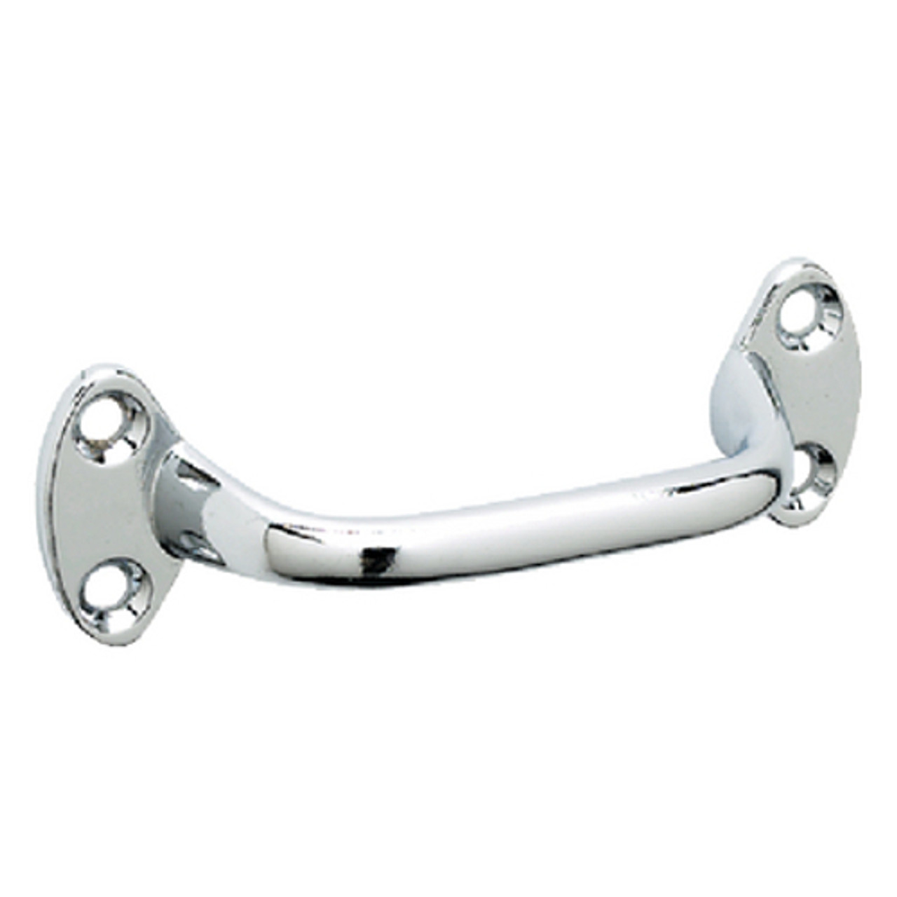 6 Inch Triple Chrome Plated Brass Grab Handle for Boats, RVs and More