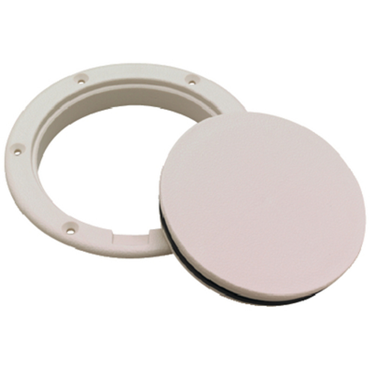 9-7/8 Inch Arctic White Pry Up Deck Plate for Boats