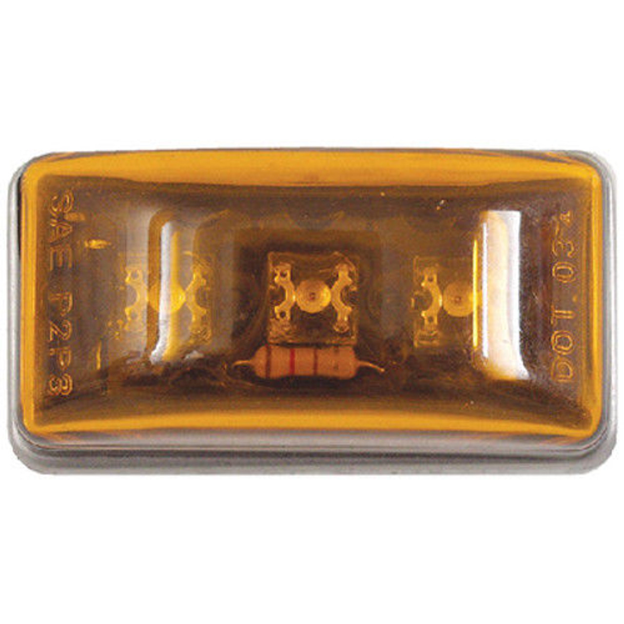 Amber Submersible Mini Sealed LED Boat Trailer Clearance and Side Marker Light
