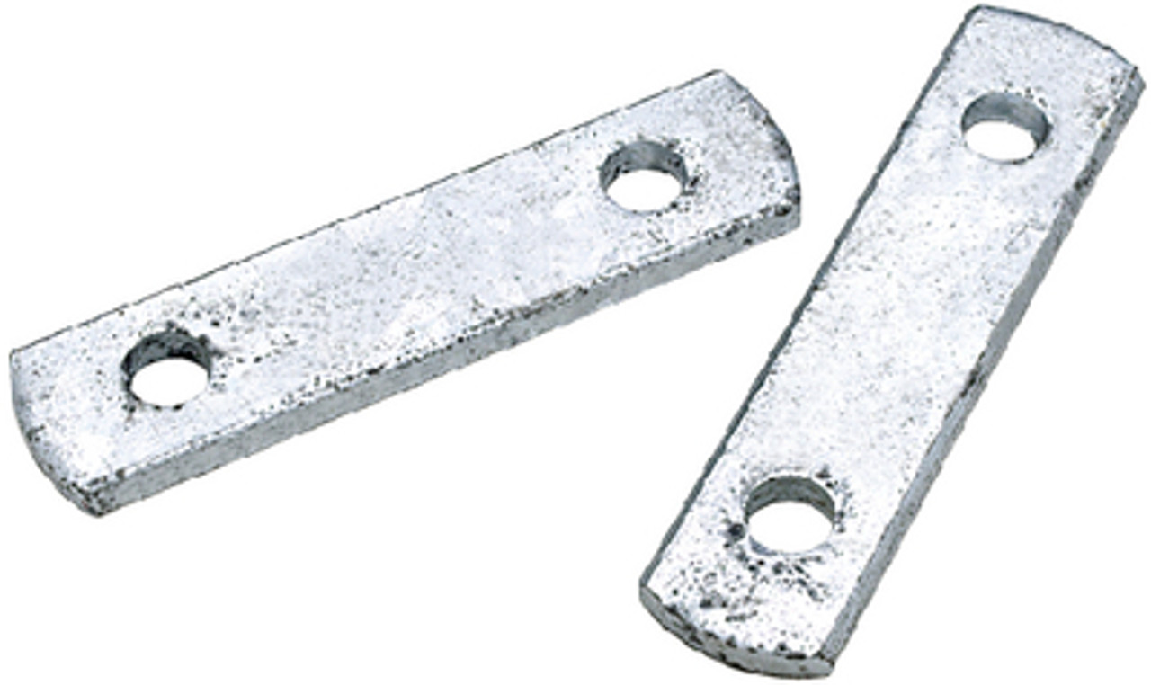 2 pack of 6 Inch Frame Boat Trailer Zinc Plated Frame Tie Plates