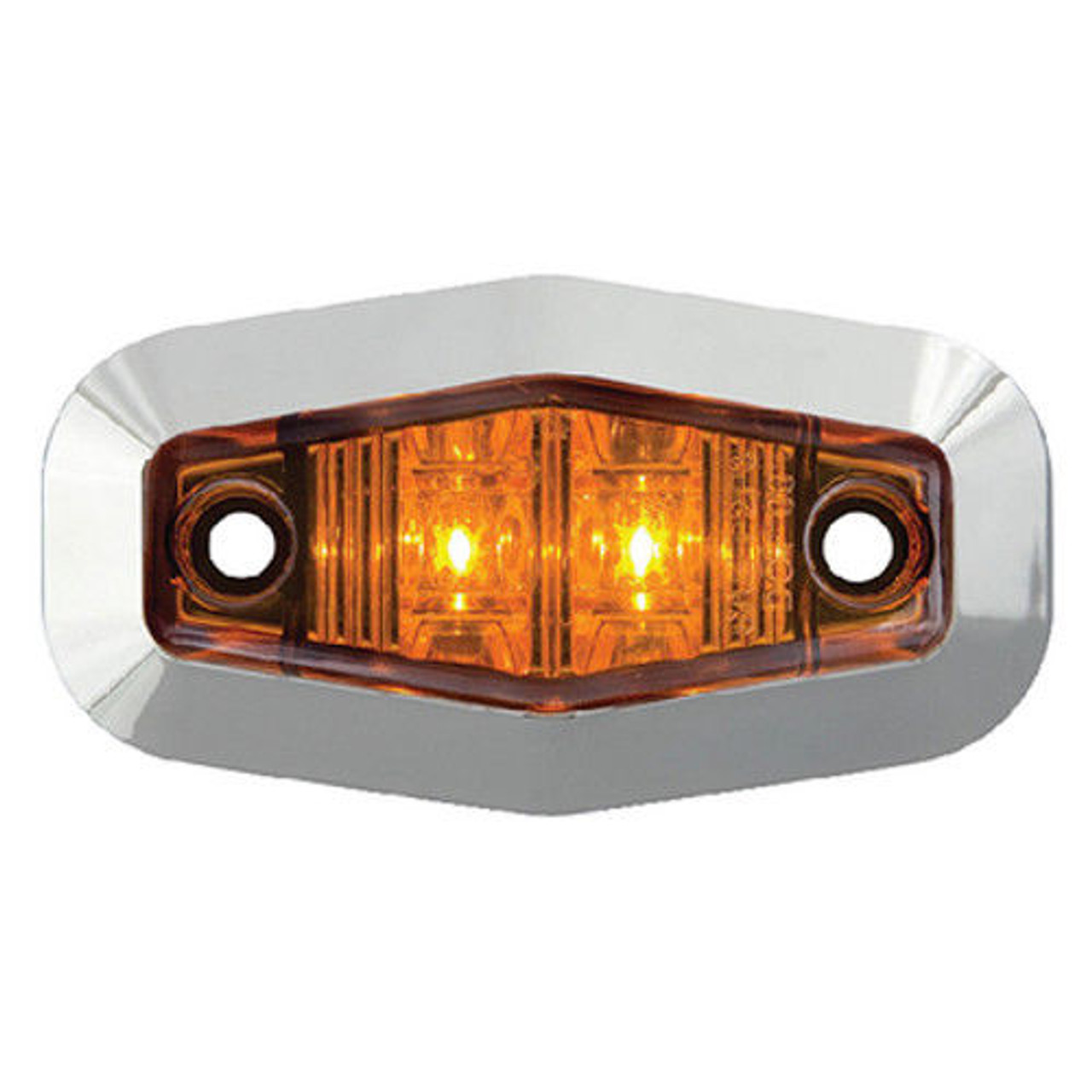 Mini Amber Submersible Sealed LED Boat Trailer Clearance and Side