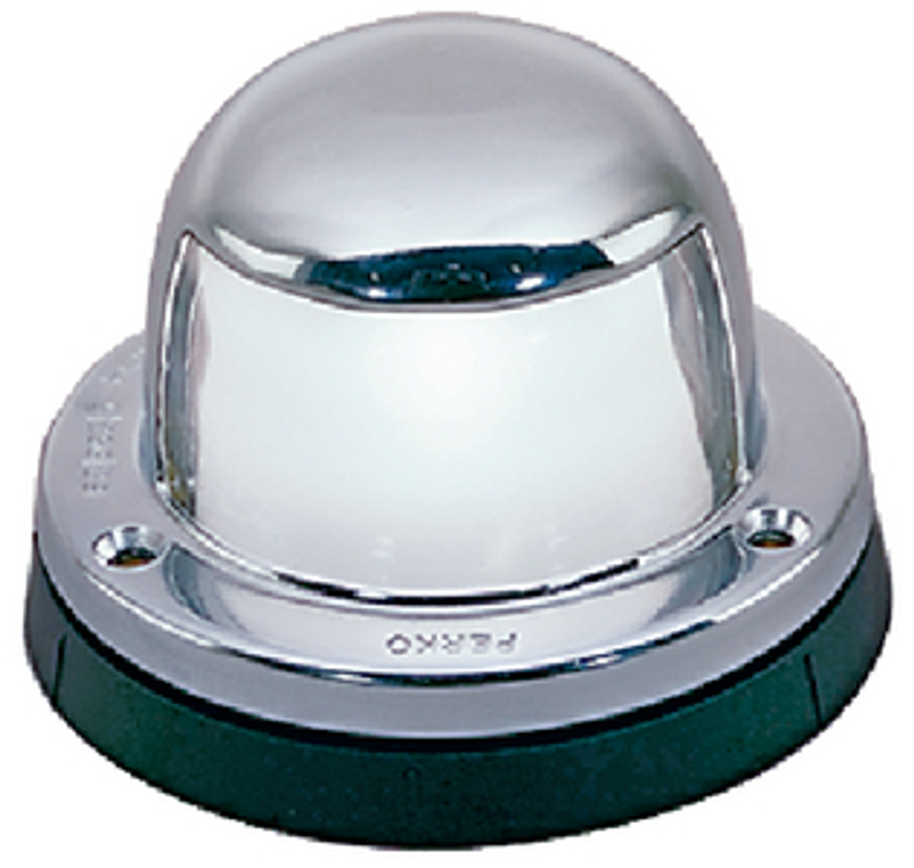 Chrome Plated Brass Stern Navigation Light for Boats - 2 Mile Visibility