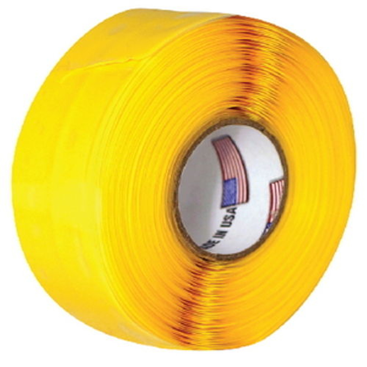 1 Inch x 10 Ft Yellow Silicone Self Fusing Tape for Boats - Waterproofing Seal