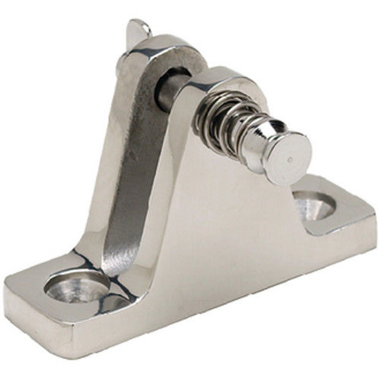 90 Degree 316 Stainless Steel Bimini Top Deck Hinge with Quick Release Pin