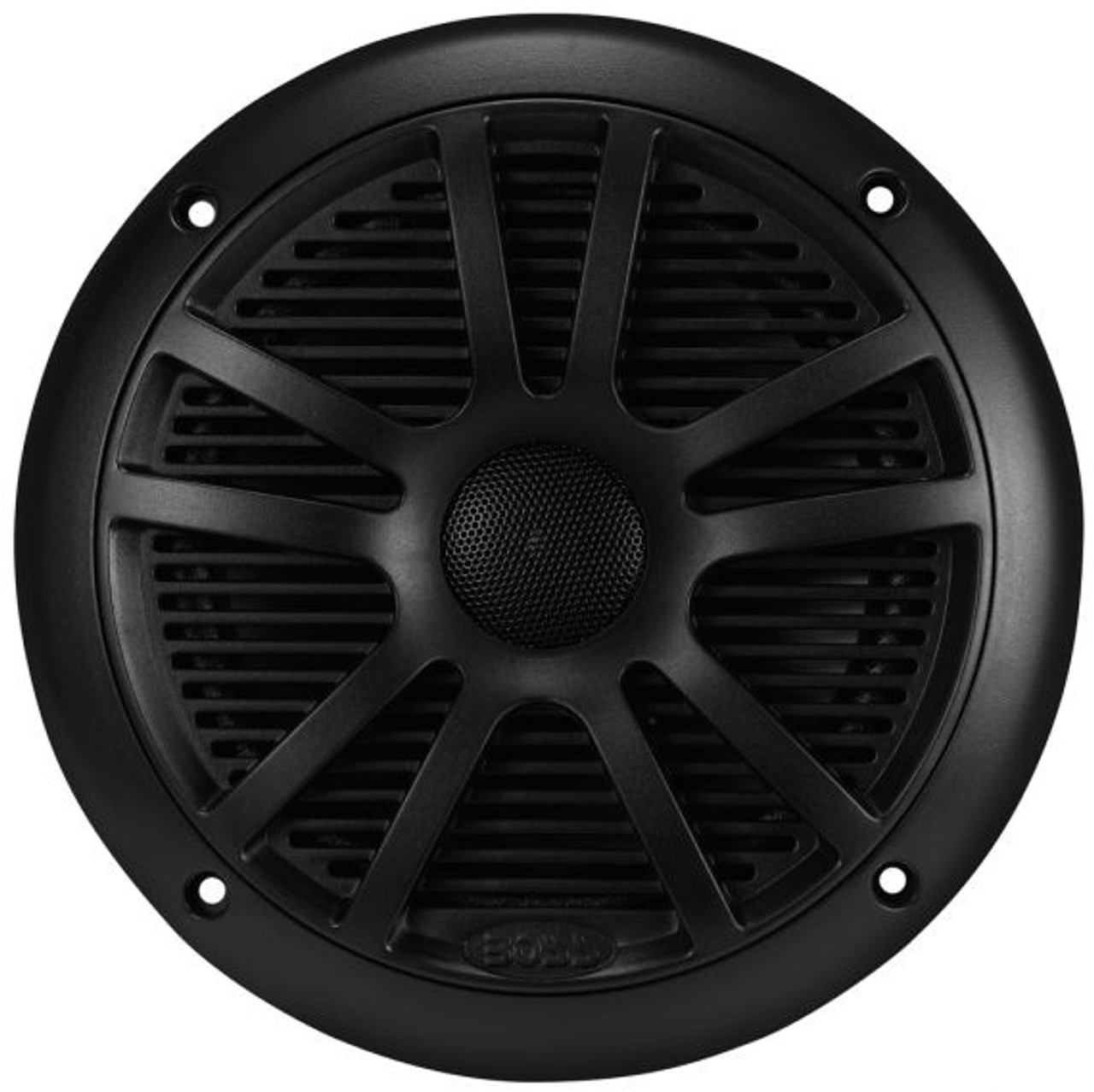 Boss Marine Pair of 6-1/2" Black 2-Way Marine Full Range 180 Watt Speakers