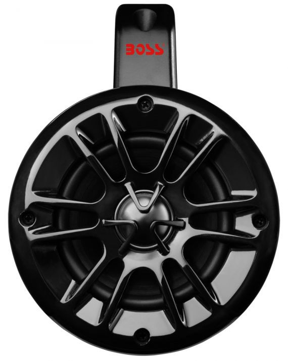 KIT Set FÜR BOSS Audio Systems MRWT40RGB, 2 X 4 2-Wege Marine