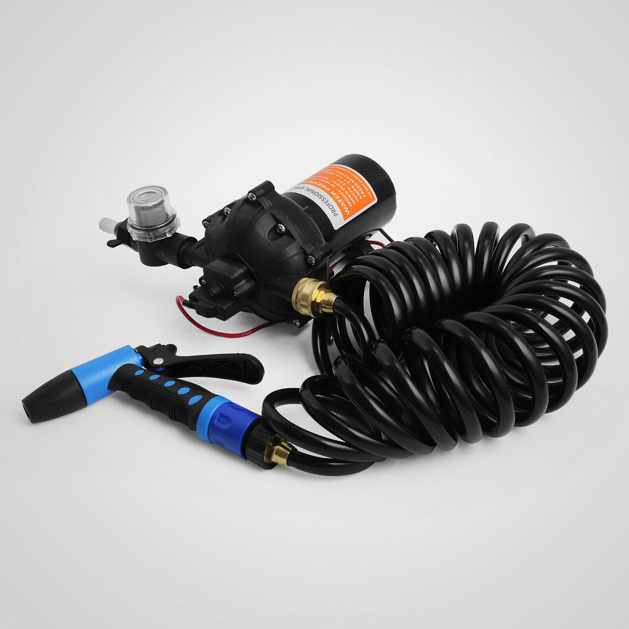 5.5 GPM Wash Down System Pump Kit with 70 PSI Automatic Cut Off for Boats