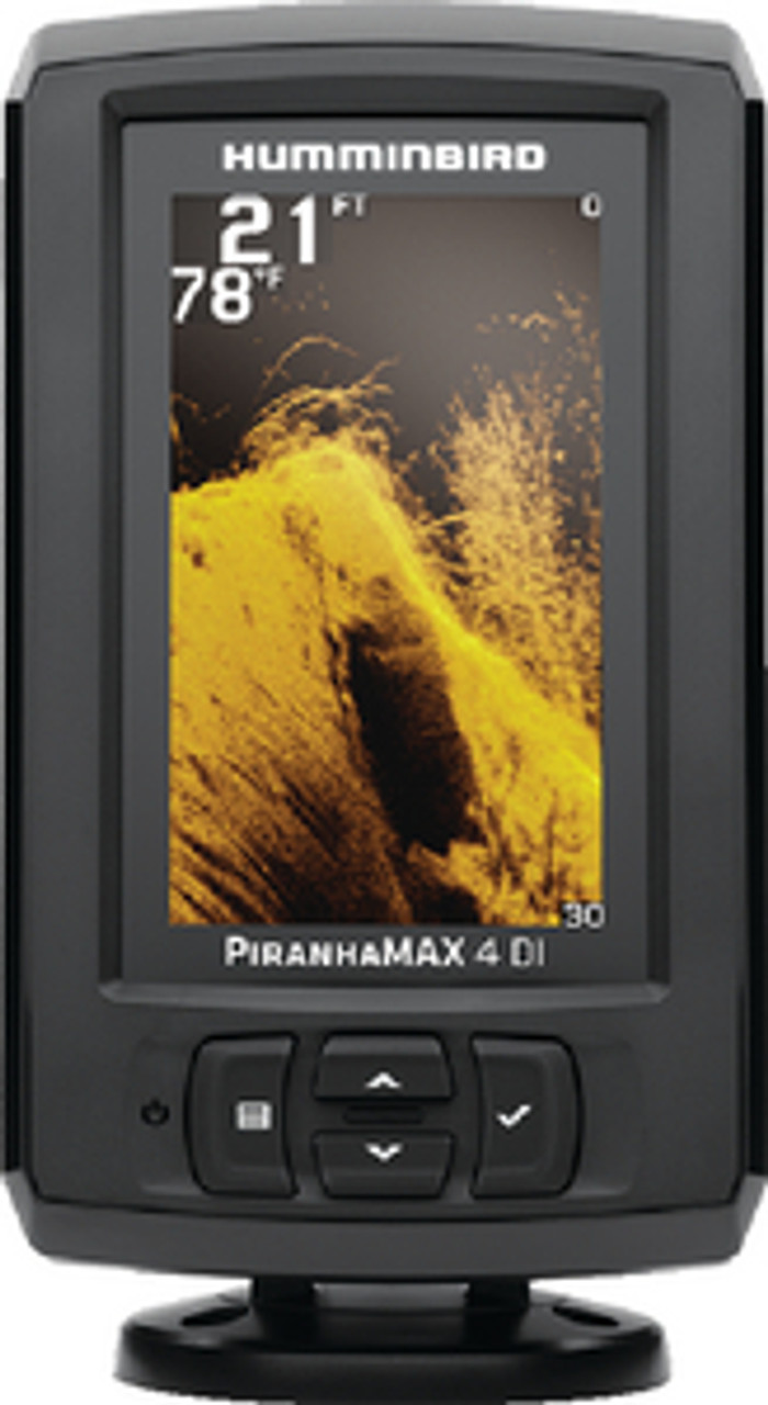 PIRANHAMAX 4/4 DI w/Down; Imaging 4.3" Display