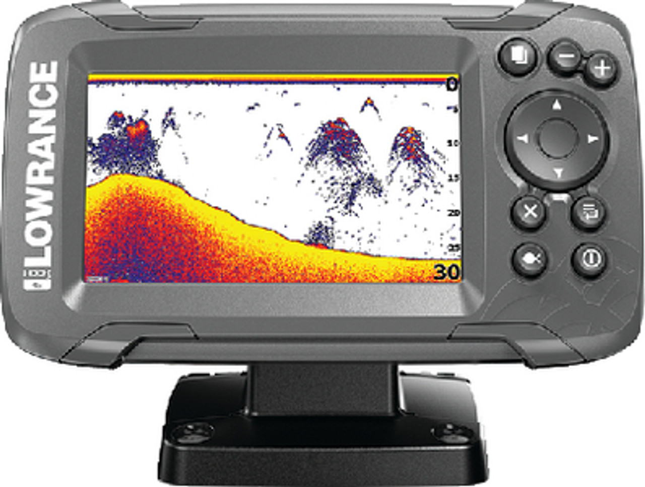 LOWRANCEÂ® HOOKÂ² 4X BULLET GPS FISHFINDER/PLOTTER - Bullet GPS Plotter; 4" Display