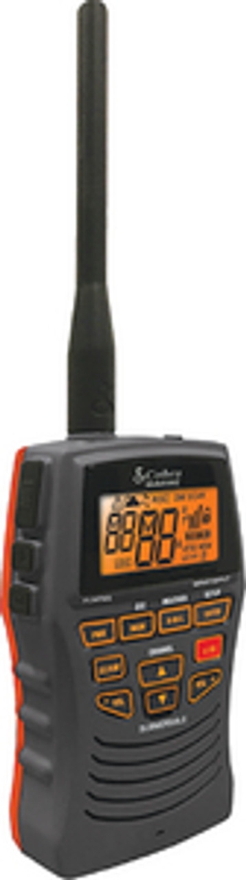 Cobra MARINEÂ®  Fully Featured Floating VHF Handheld Radio