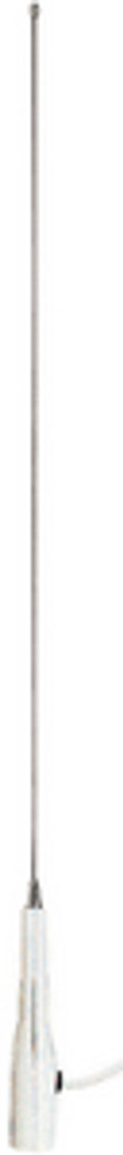 ShakespeareÂ® 3' LOW PROFILE VHF ANTENNA - HD SS whip, Nylon ferrule