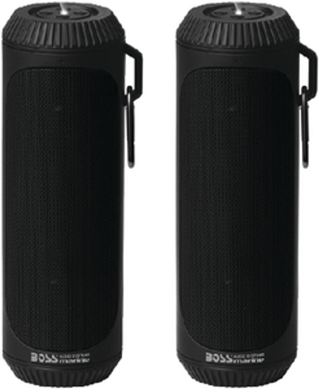 BOSSÂ® PORTABLE BLUETOOTH SPEAKERS W/TWS - Size:ï»¿ 8.4"H x 3.1W Color: Black