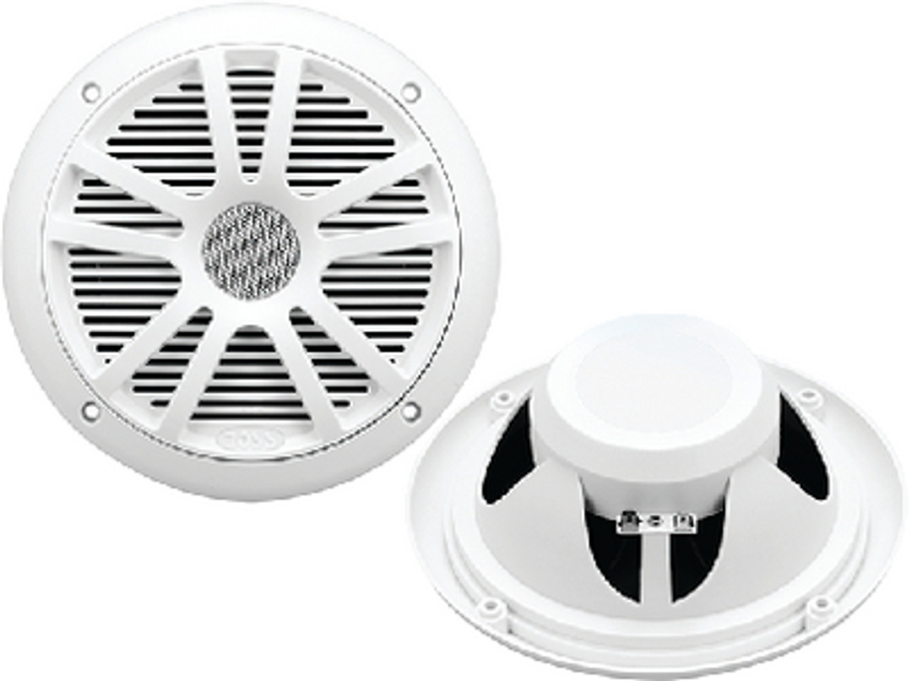 SEACHOICEÂ® 6Â½" 2-WAY FULL RANGE DUAL CONE SPEAKERS - Color: White