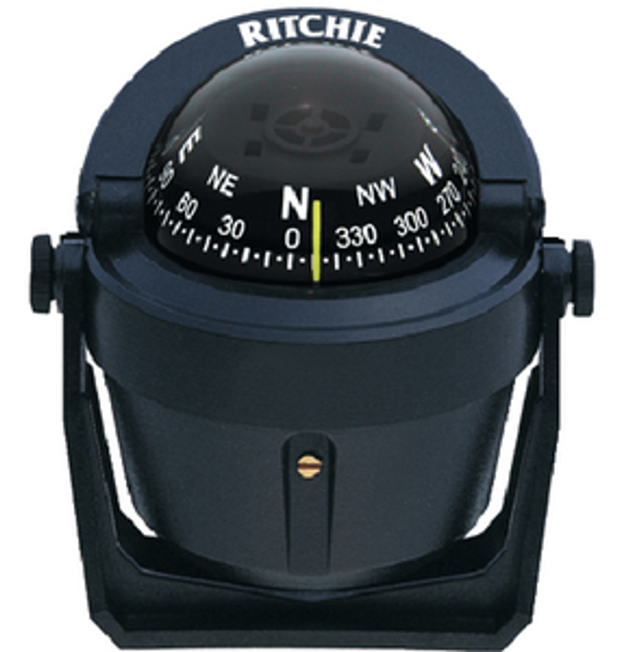 RITCHIEÂ® Navigation - Explorerâ„¢ Compass - Mount: Bracket Color: Black Light: Green