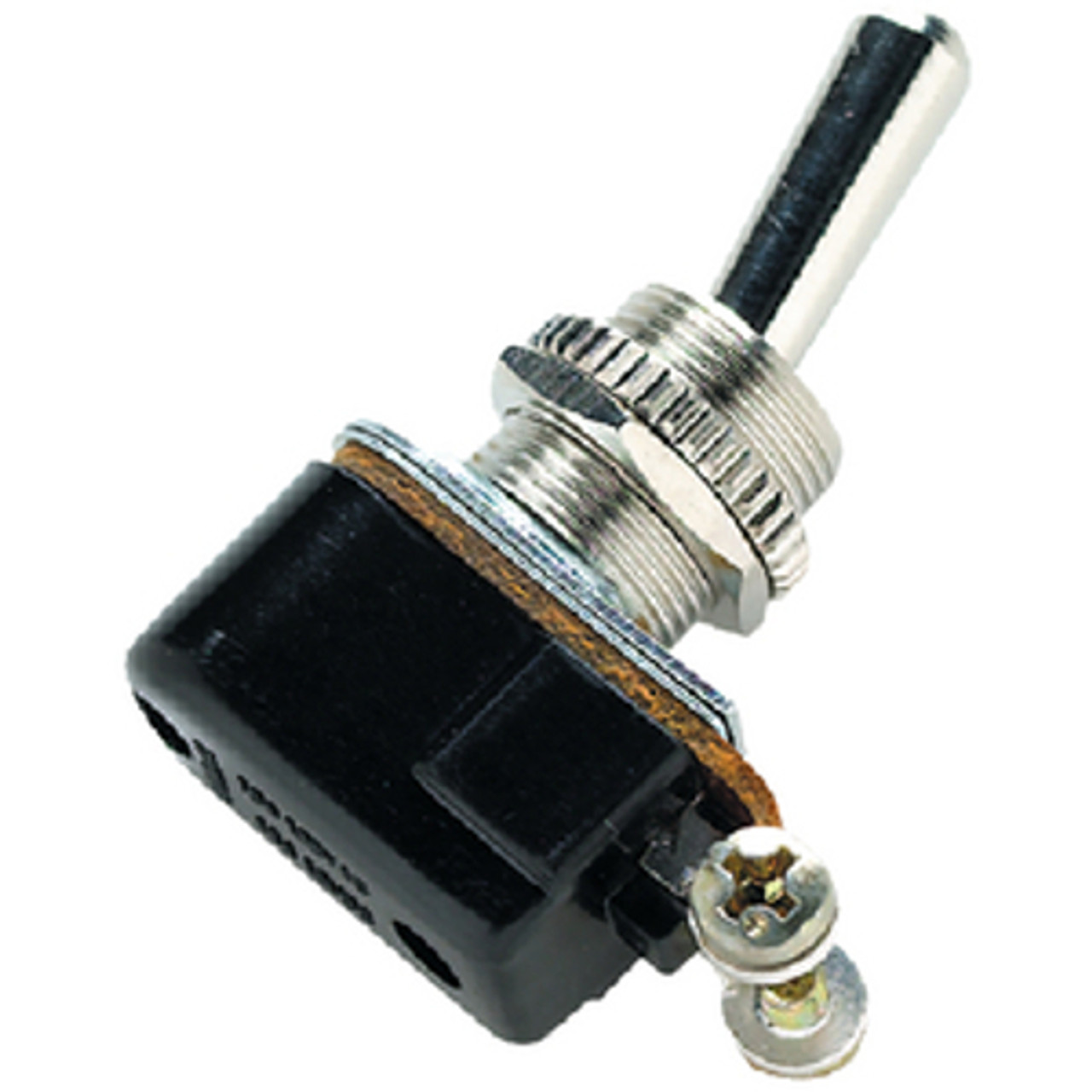 Chrome SPST 2 Position On / Off Toggle Switch for Boats