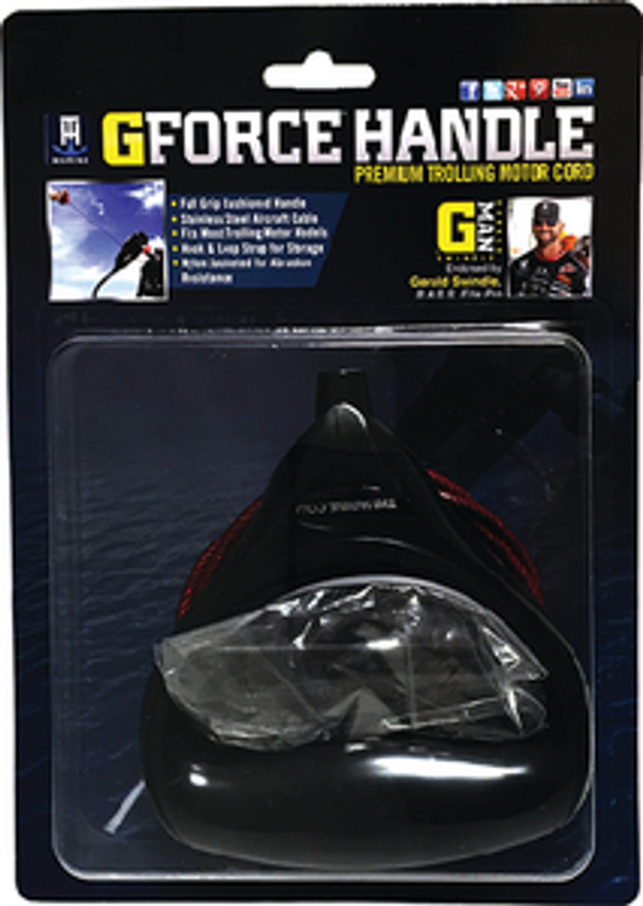 TH MARINE - G-FORCEâ„¢ TROLLING MOTOR CABLE & HANDLE - Description: Cable & handle Color: Black