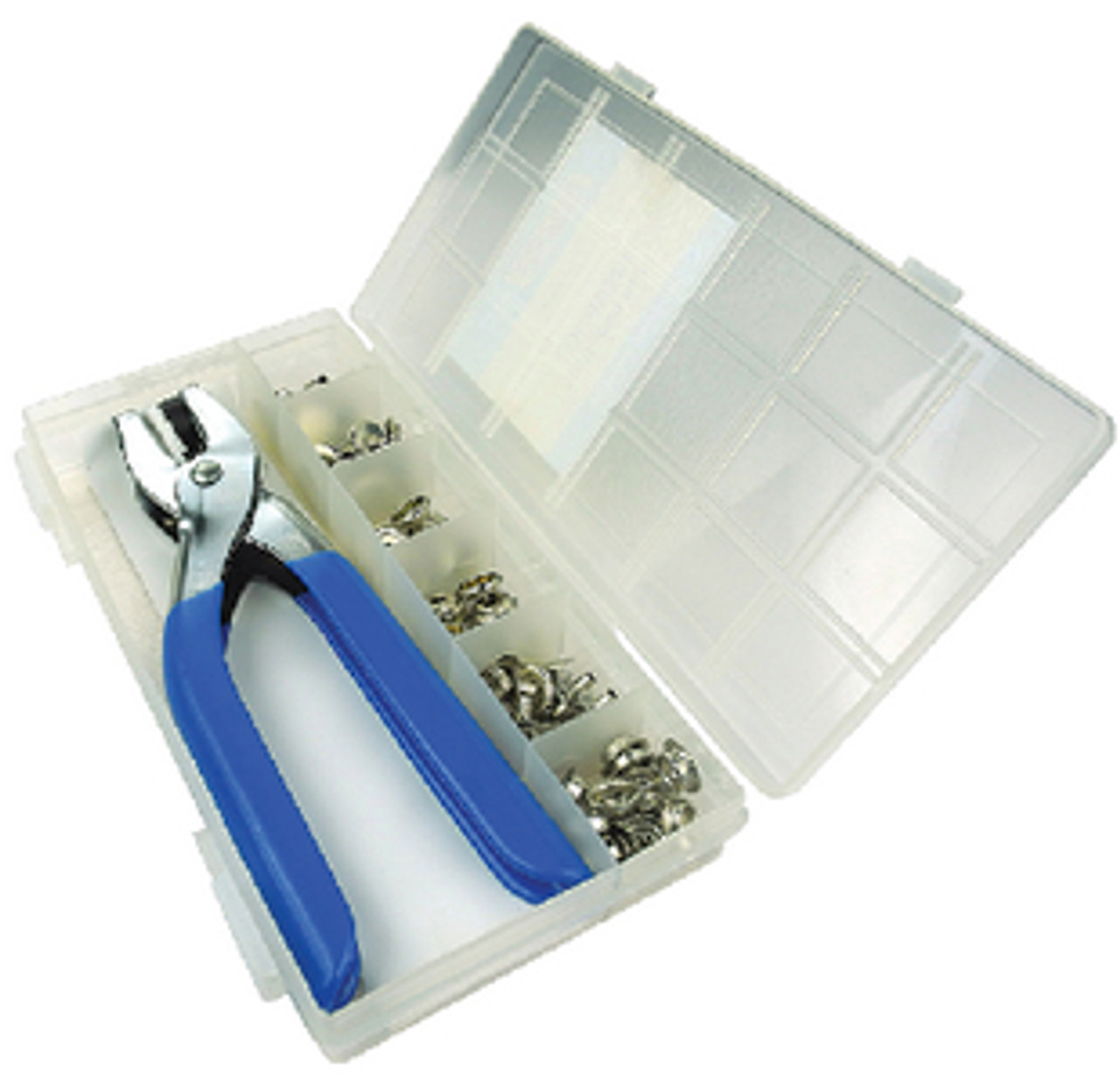 SEACHOICEÂ® - SNAP KIT WITH GRIP TOOL - 72 PIECE